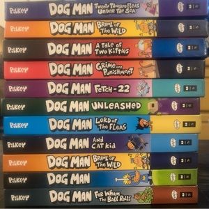 11 DOGMAN Book Lot - EUC!